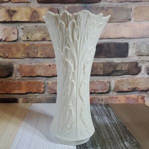 Lenox Woodland Collection Sculptured Leaves Vase